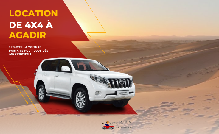 Location 4x4 à Agadir avec Majdoline Travel