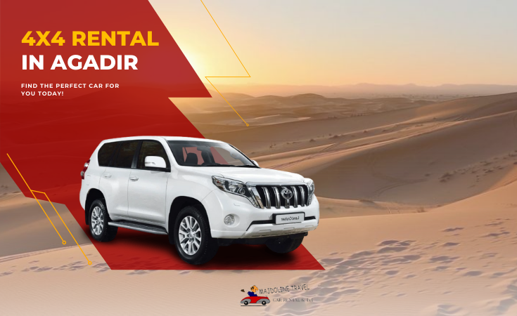 Alquiler de 4x4 en Agadir con Majdoline Travel